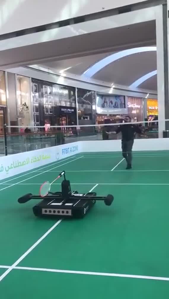 Apa Apa Udah Serba Robot, Termasuk Pemain Badminton