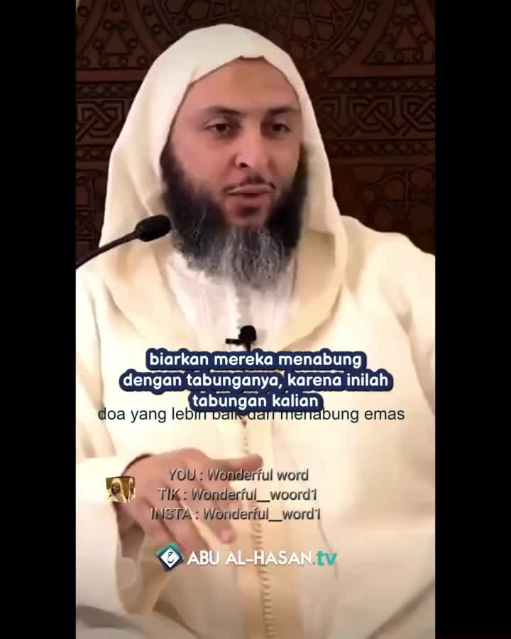 Dihafalkan yaa