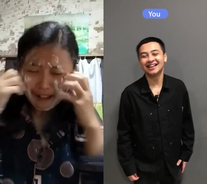 efek di gombalin Bastian muka jadi cemong DECH 🤭