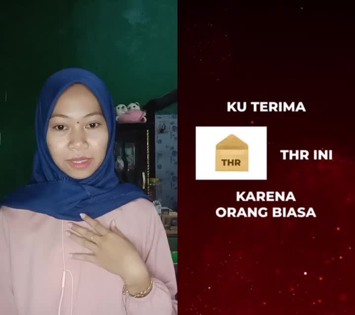 lebaran sebentar lagi tapi THR tak kunjung datang 😭