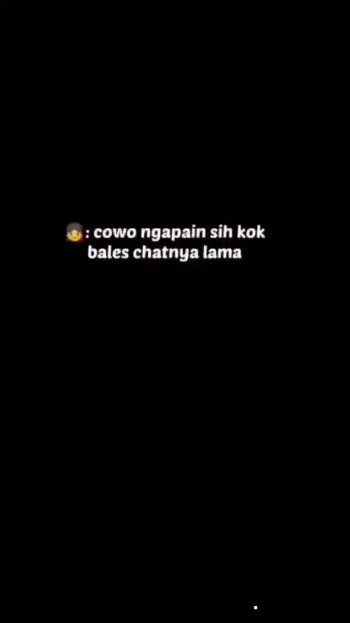 Salah Satu Alasan Cowo Bales Chat Lama