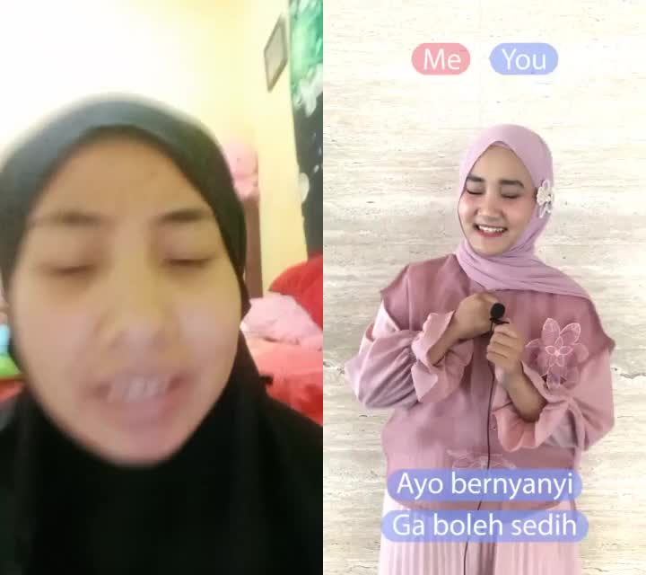 wenty Cilongok jadi anak manis nggk boleh menangis malu sama kucing meong-meong#dahsyatnya challenge#duet with Fatin 