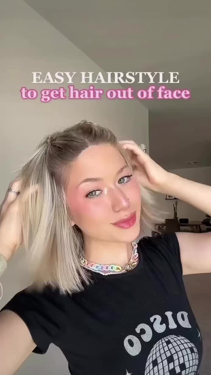 Tutorial short hairstyle anti ribet!