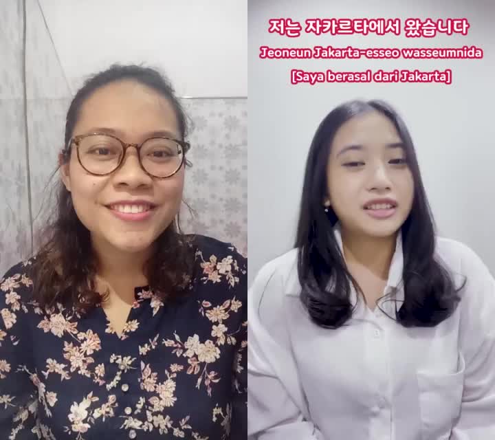 bahasa korea logat jawa 😂😂