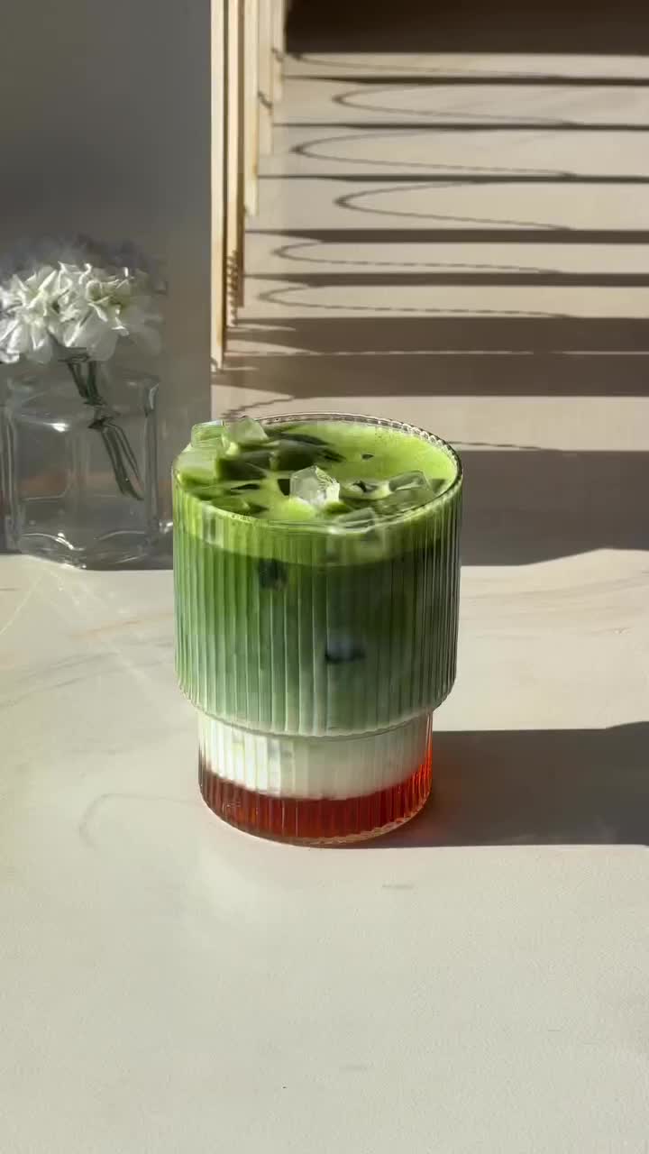 Matcha latte gak pernah bosenin!