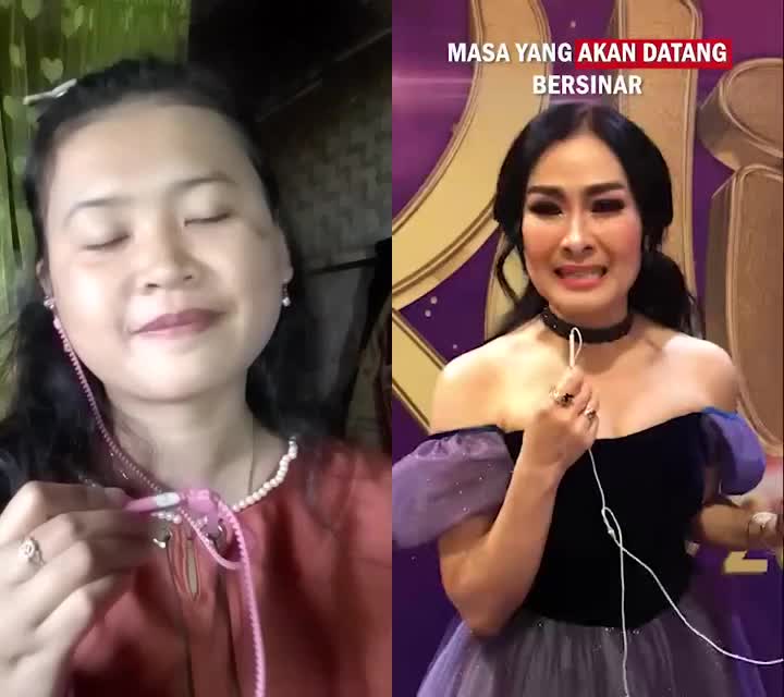 duet challenge with mamah Iis Dahlia 