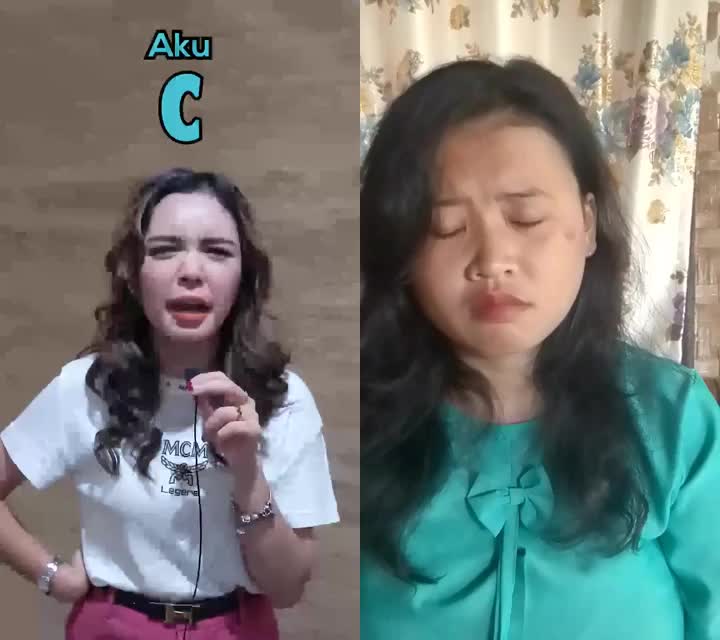 gini ni kalo ngomong sama orang budeg 🤭🙏, alphabet challenge with Claudia 