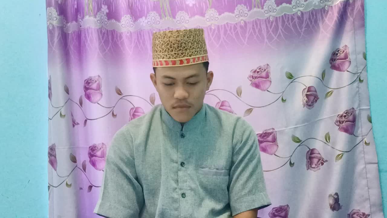 Rahmat_Aceh_20 thn_Santri_hoby menyanyi & bersholawat_motivasi-ingin mengasah kemampuan #antassalam_baraa masound#voic