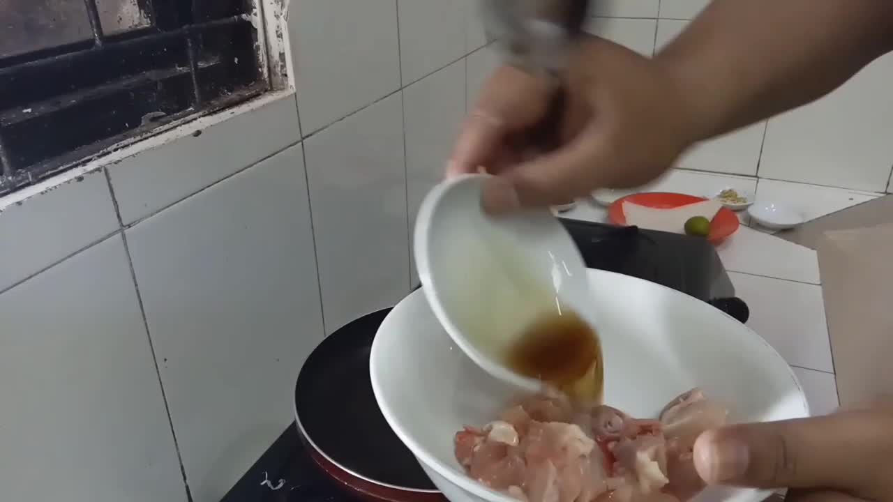 Skuuuyyyy ah . Chicken lemongrass with fragrant rice #onlineauditionmci8