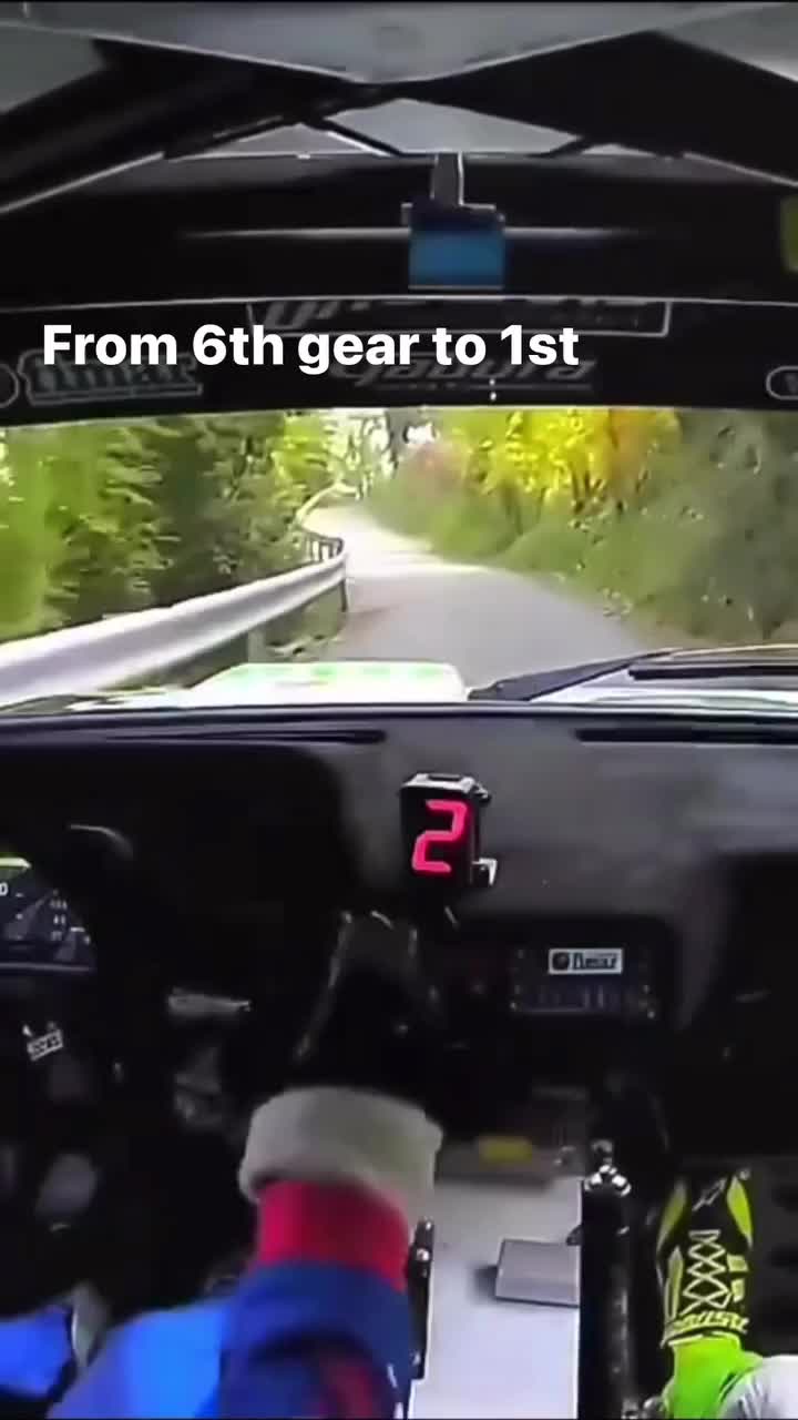 from 6 to 1 gear
