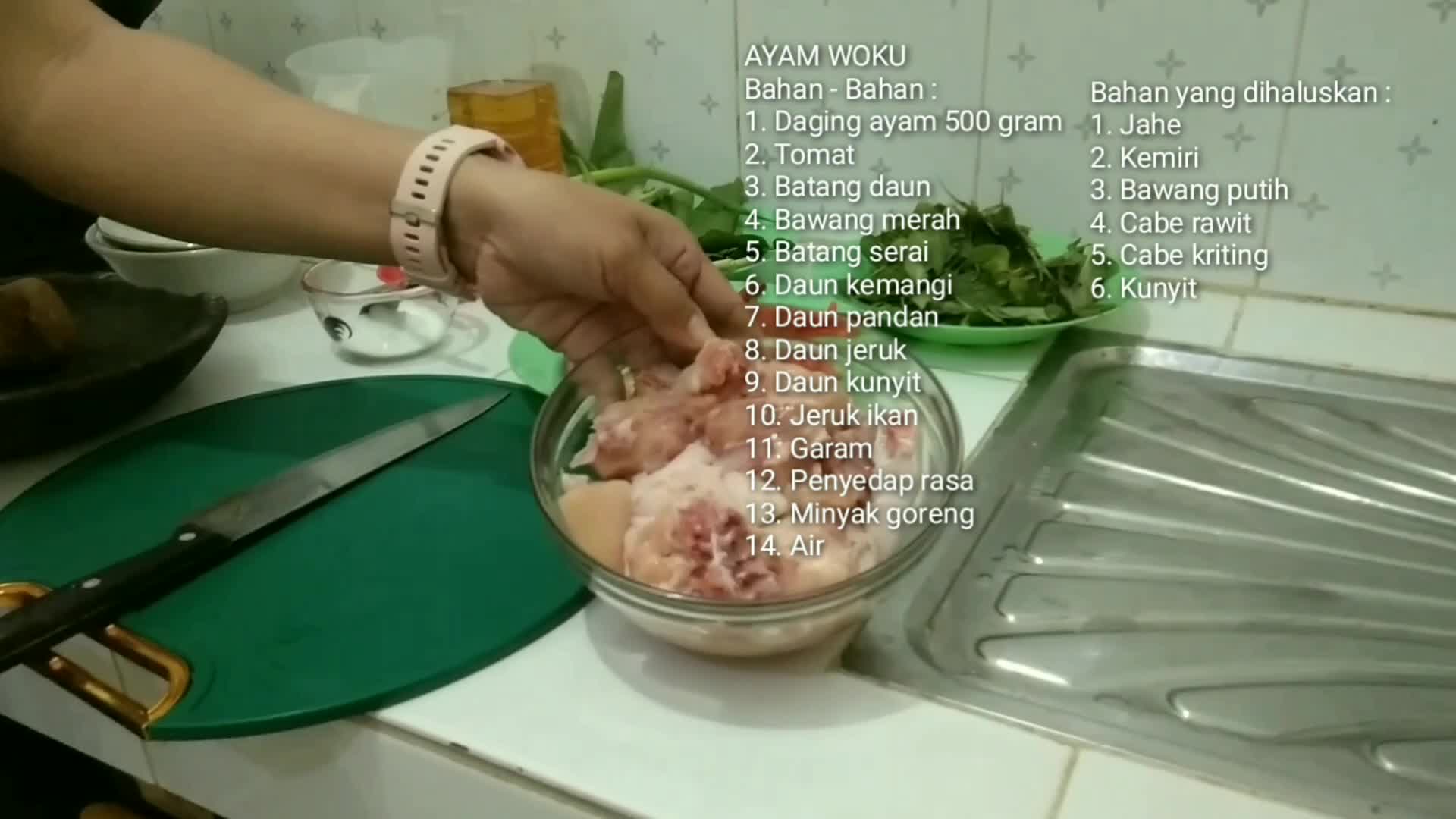 Ayam Woku Sedap.. sdap skali. 
