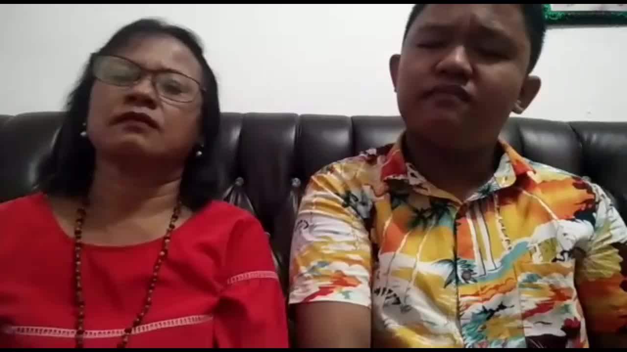 Bunda risma & stephen , Judul lagu : MUNGKIN HARI INI-ANNETH  #singlikemamagtv