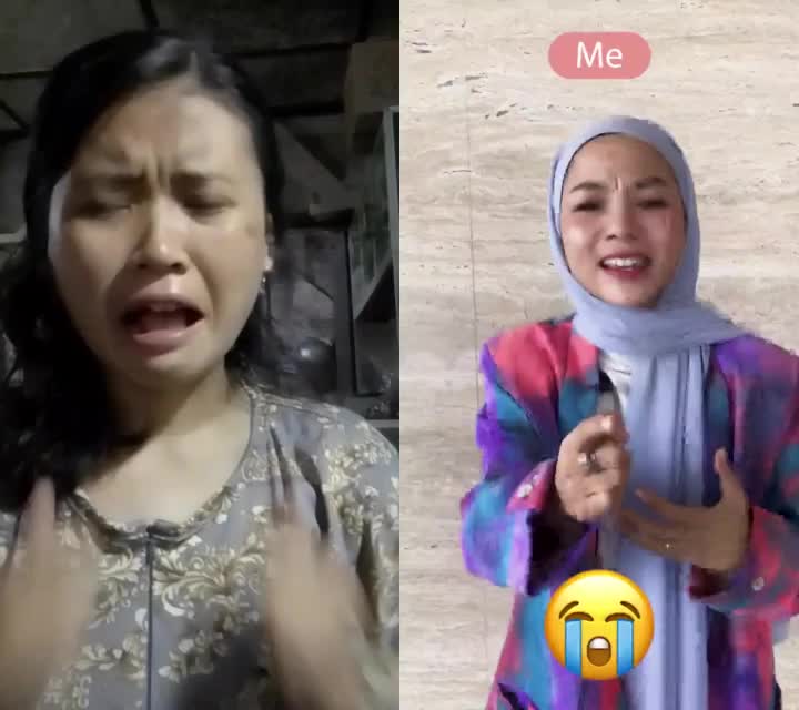 ekspresi ku gak banget dah, nama Teja asal Garut, jangan lupa di vote share and komen asekk 🤭 #duetsingingexpression