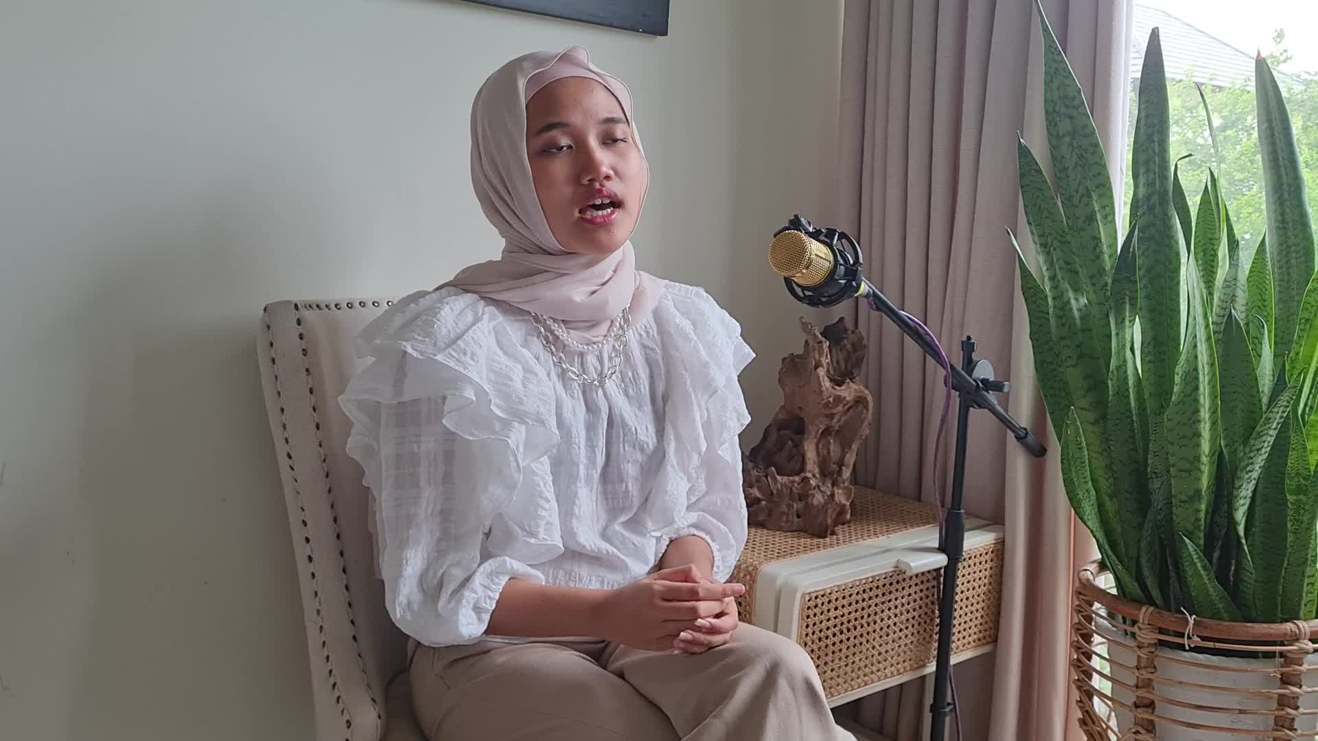 Tanaya Anindita Soenoto,umur 15th,Cikarang Bekasi,cover lagu "Antasalam" #voiceoframadhangtv