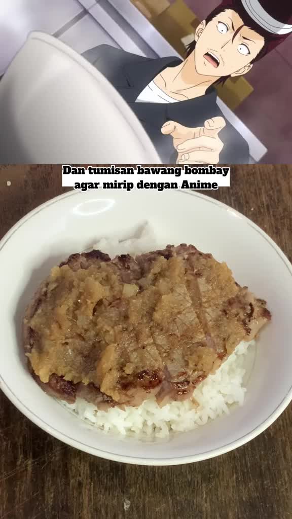 Chaliapin Steak from Anime Shokugeki No Souma