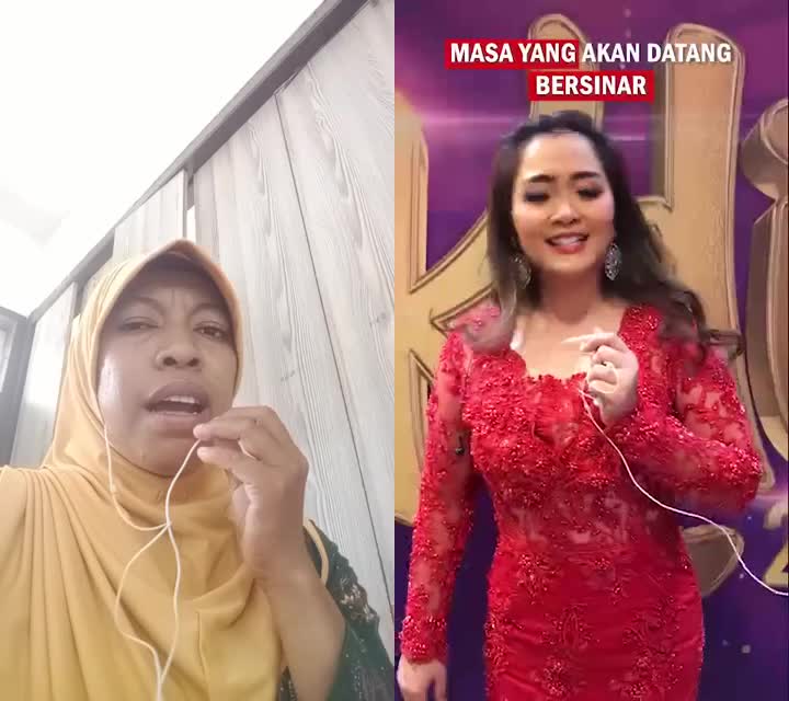 duet bareng mbak vega 