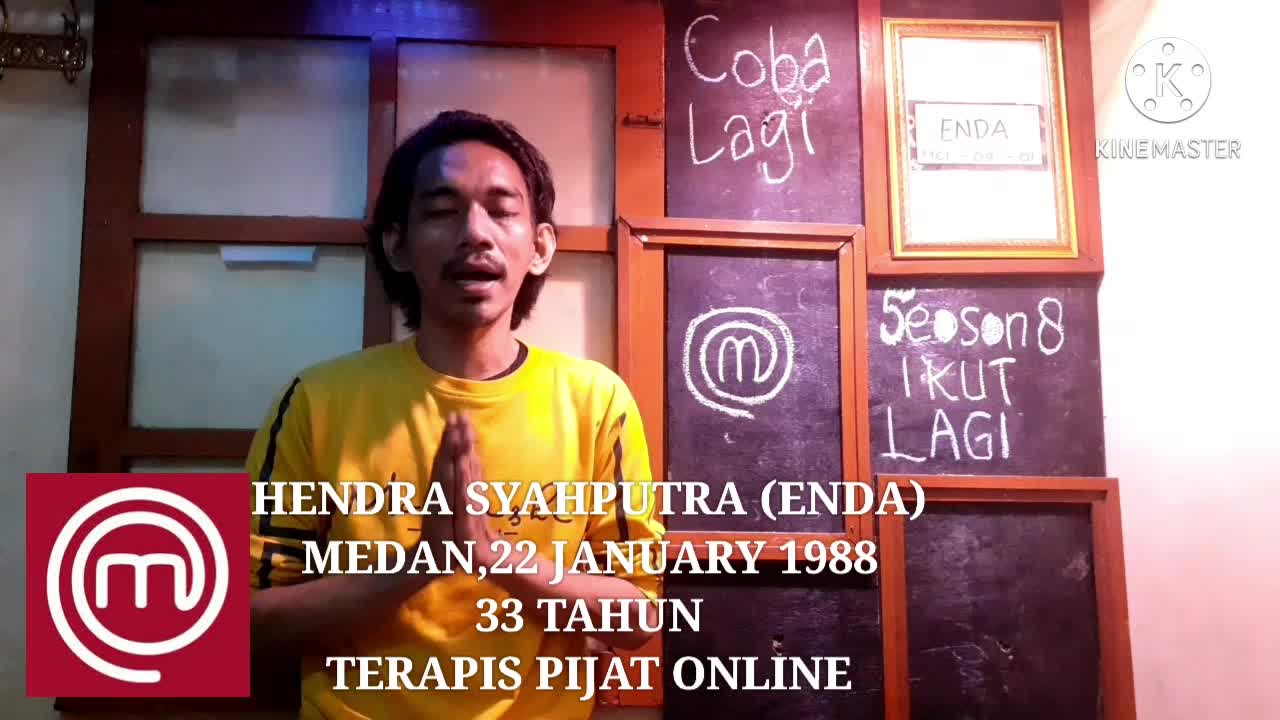 NASI BAKAR DIGENTENG BUMBU SOTO AYAM_Hendra syahputra_33 tahun_terapis pijat online #onlineauditionmci8