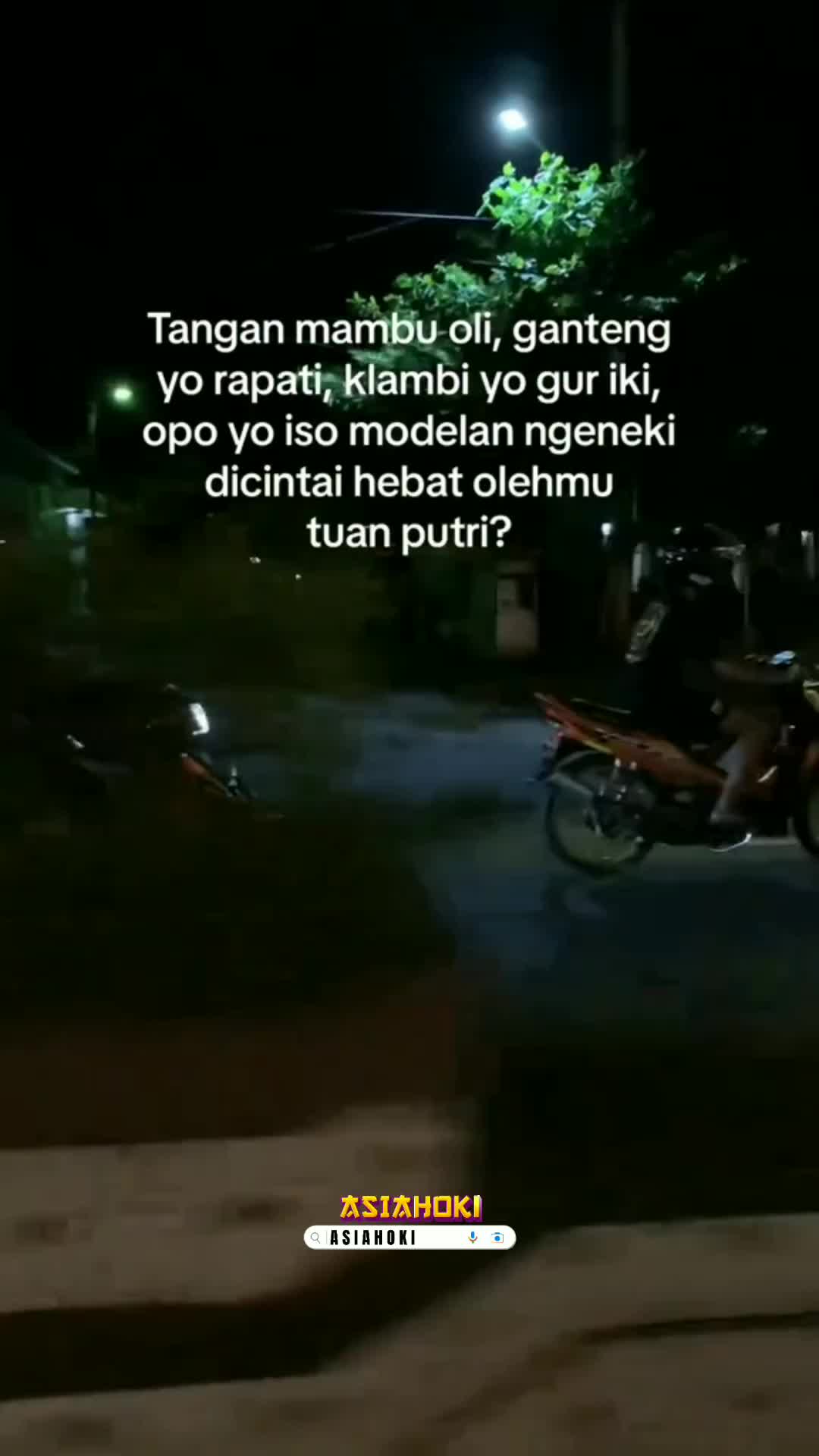 yang penting ngebul