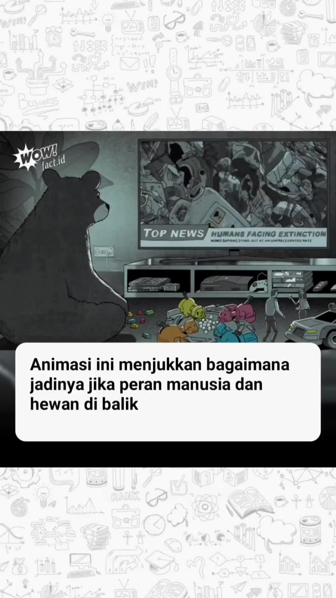 Jika manusia dan hewan dibalik