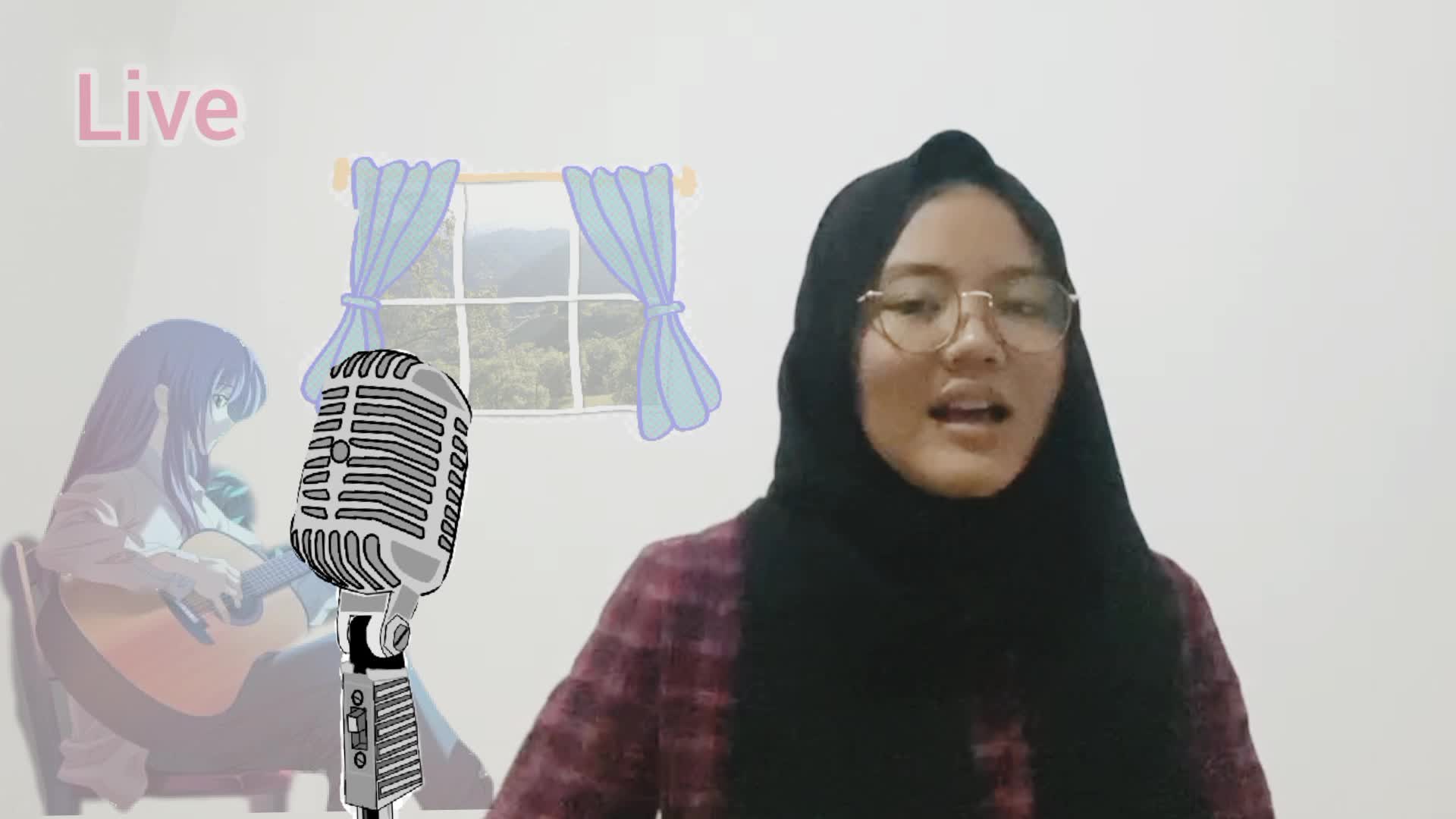 Saya sering jadi Juara 1 dalam kompetisi lagu pop Indonesia, dan semoga lagu ini menjadi talenta khas saya dan karakter khas suara saya