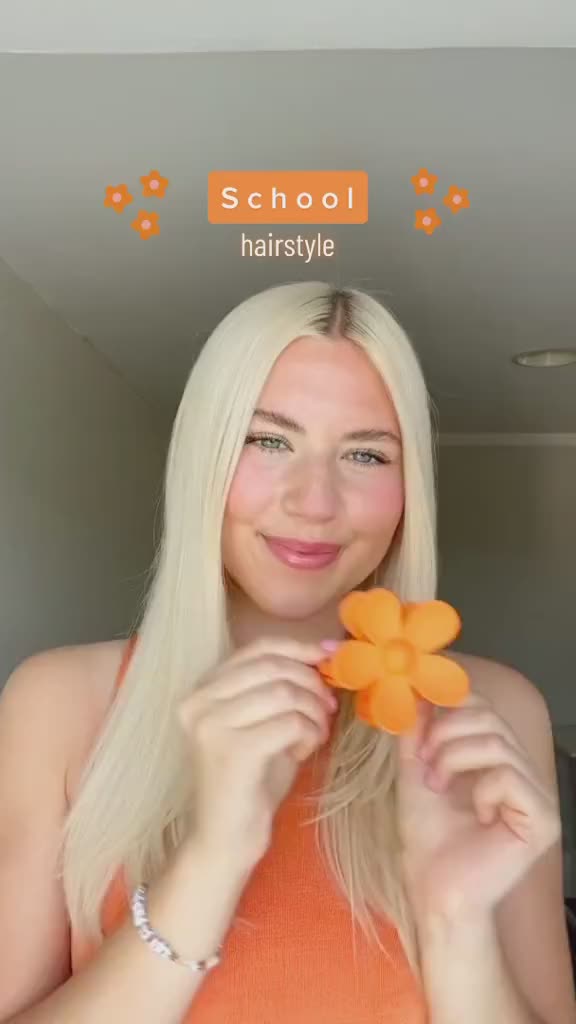 Gaya rambut buat sekolah nih