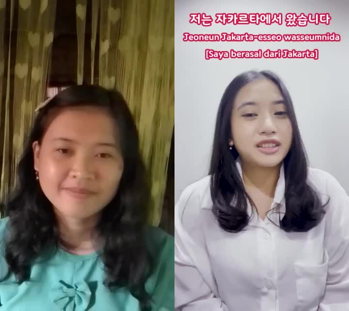 perkenalan dalam bahasa Korea, nama Teja asal Garut #k-wavechallenge