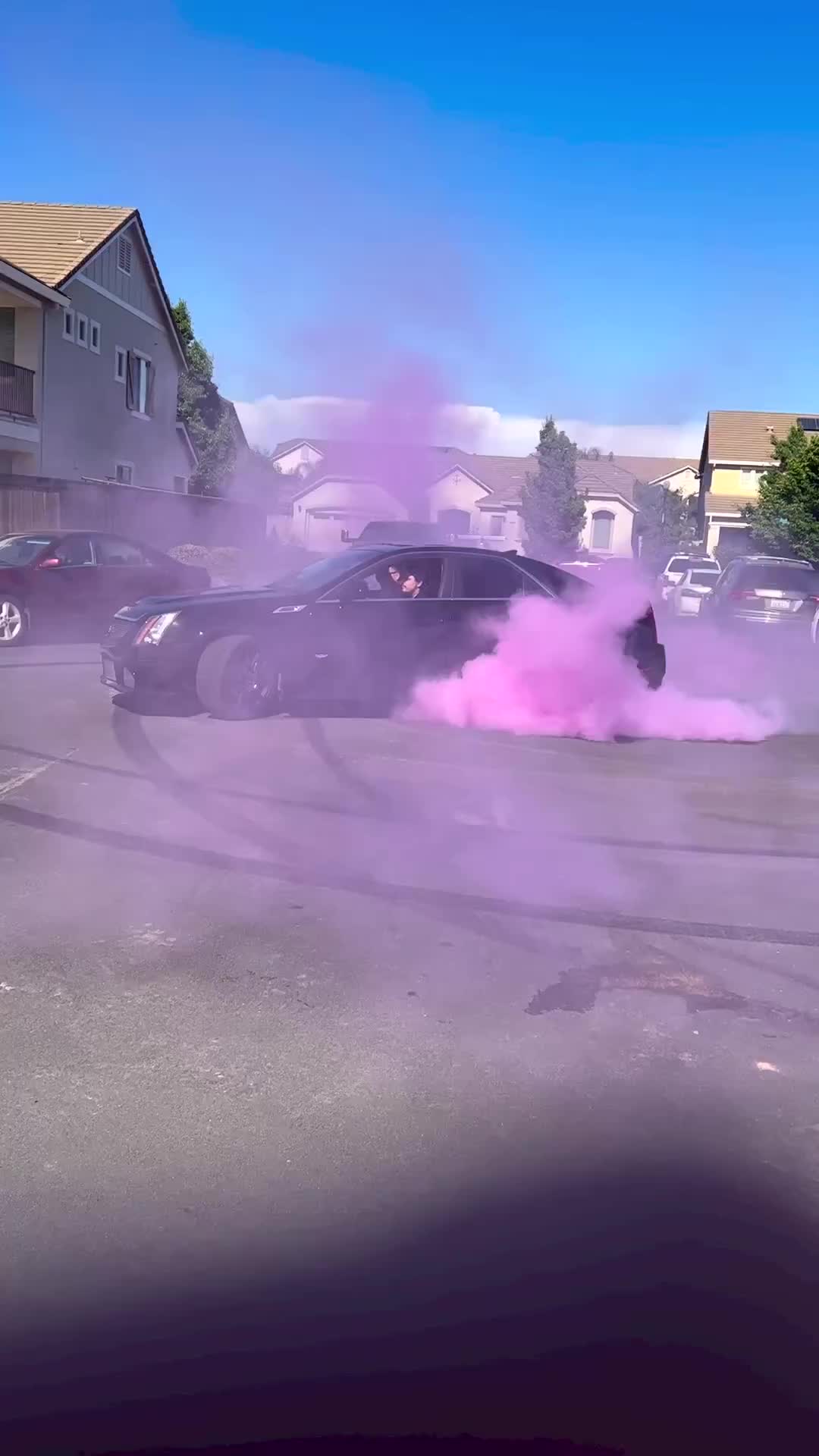pink smoke