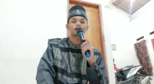 Nama : Muhammad iqbalul lailika, Kab.Tangerang-Banten #Sholawat_Qomarun #ice