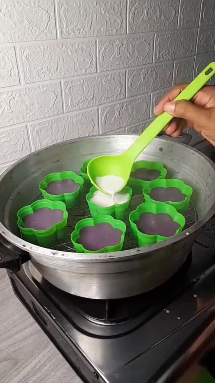 Ide Membuat Kue Lapis Seperti Bunga Sakura