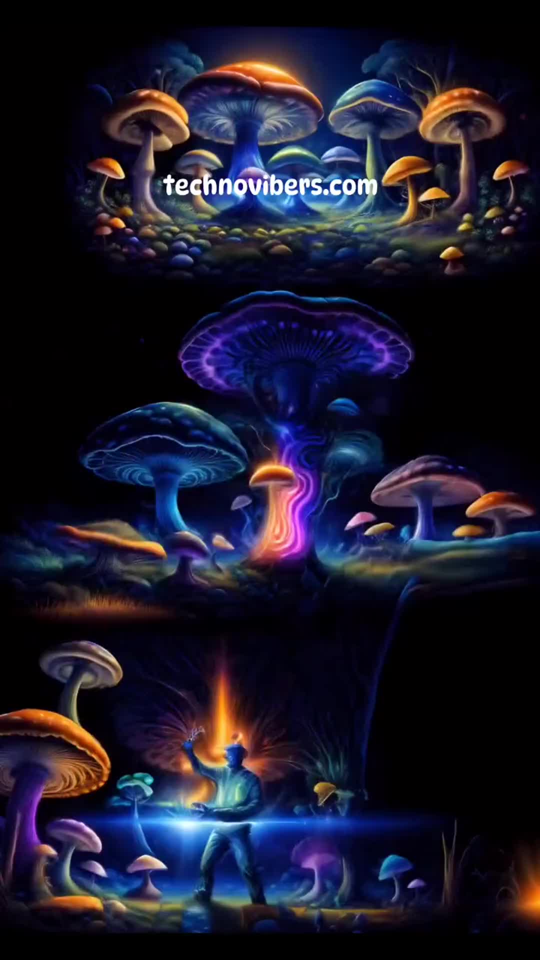 Anyma psychedelic visual