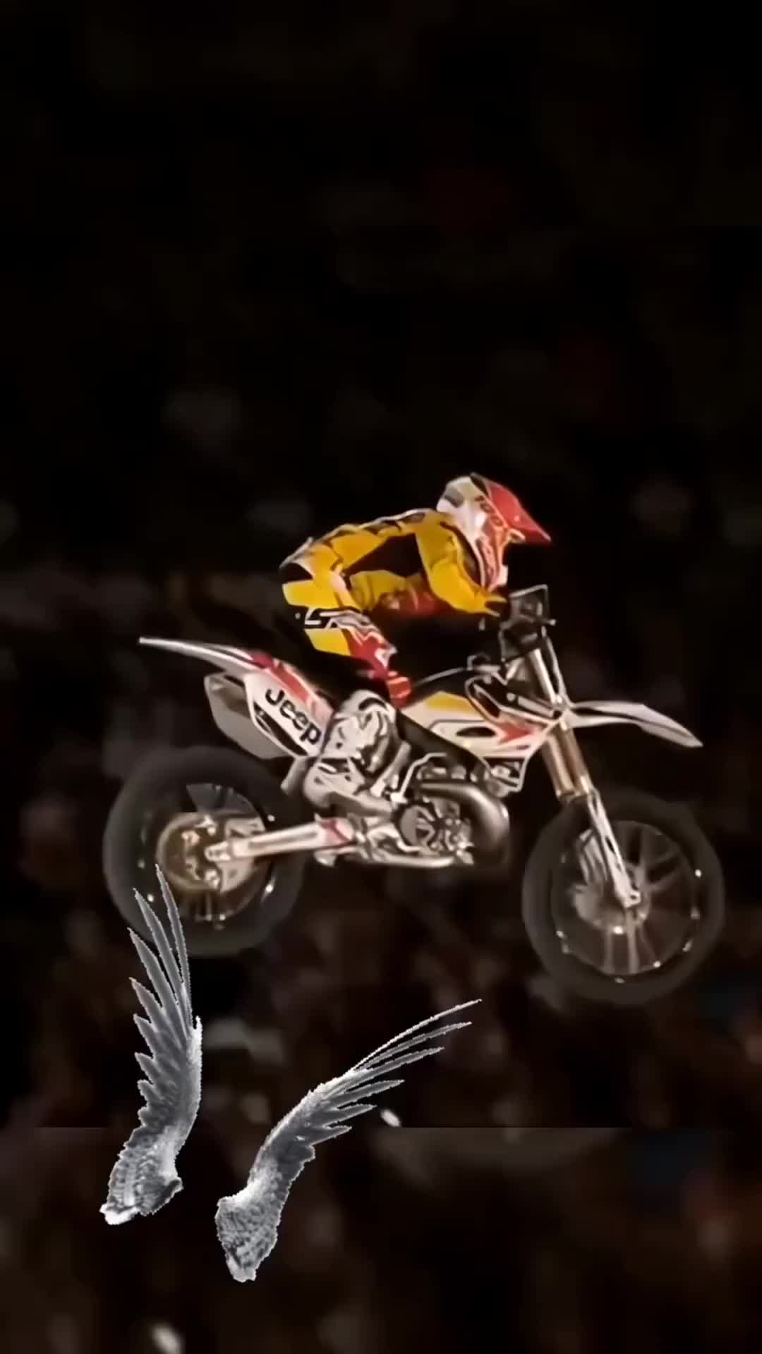 Who needs wings to fly