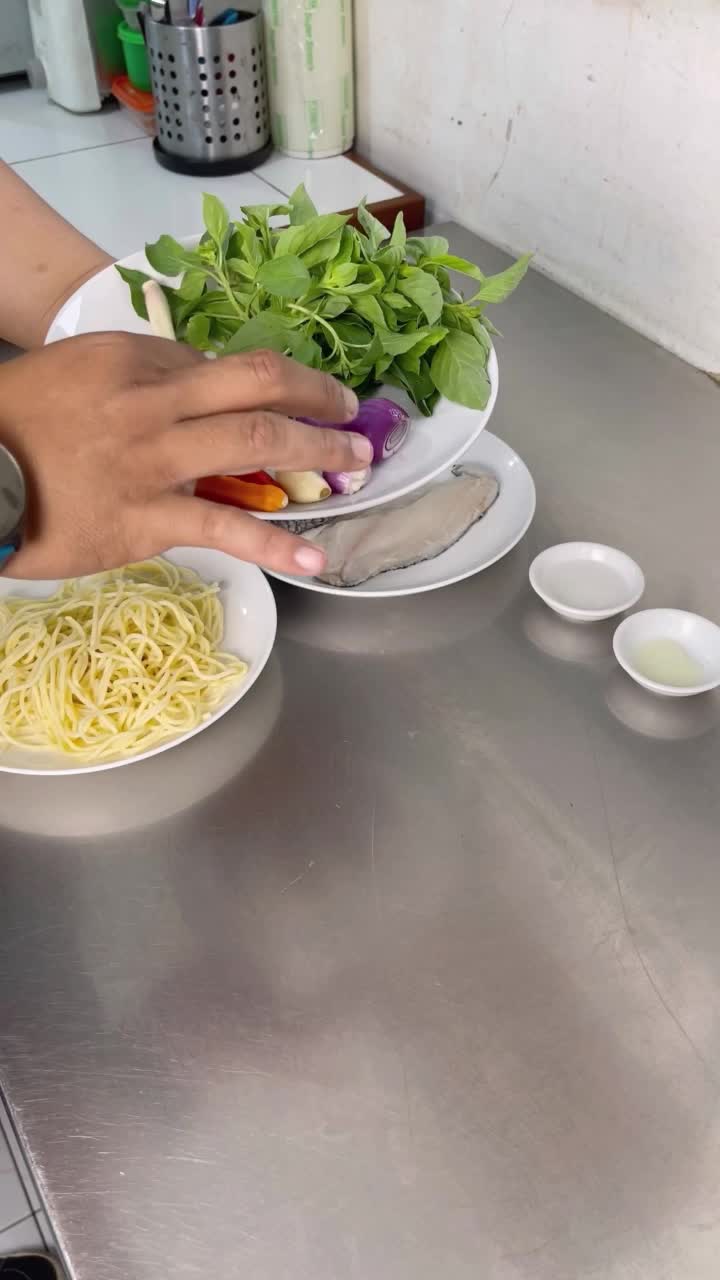 Spaghetti Kemangi Ikan Matah #onlineauditionmci10