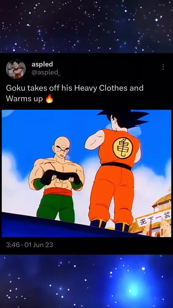 Latihan beban goku