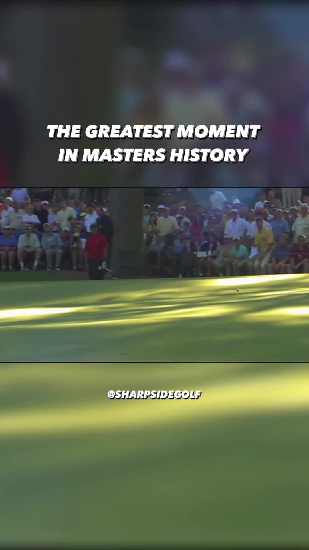 Tiger Woods sang master