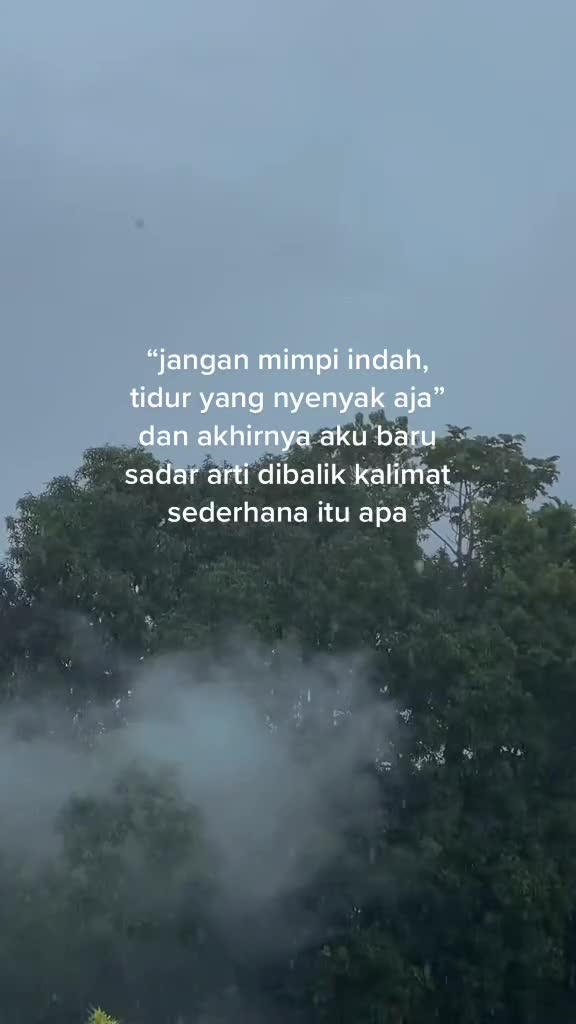 coba butuh berapa menit sampe kamu ngerti maksud kalimat di video?