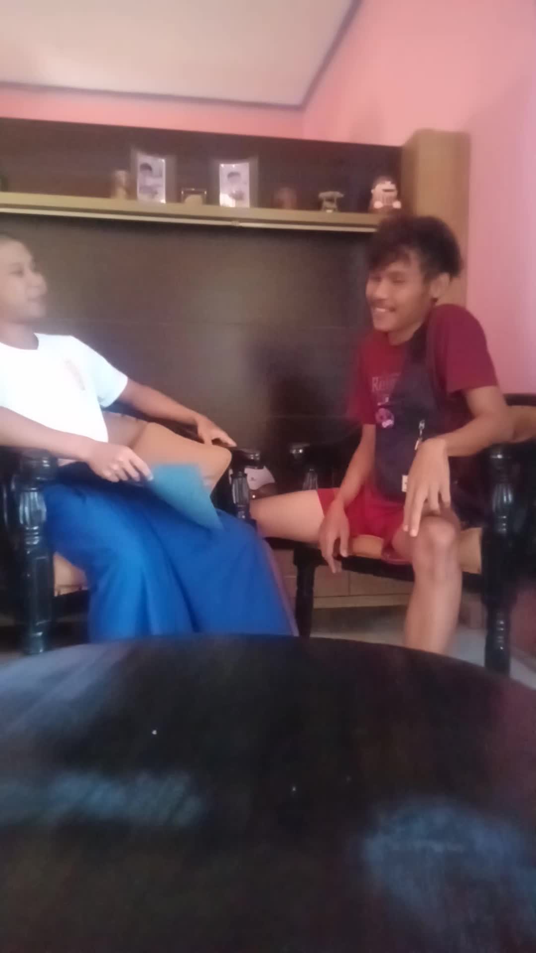 Rendi 22 tahun & syahril 22 tahun_asal Garut nma grup mosang Tema: palurah nyalonin lagi | Semoga kita lolos amin