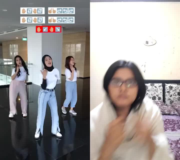 joget dulu biar gak kedinginan..