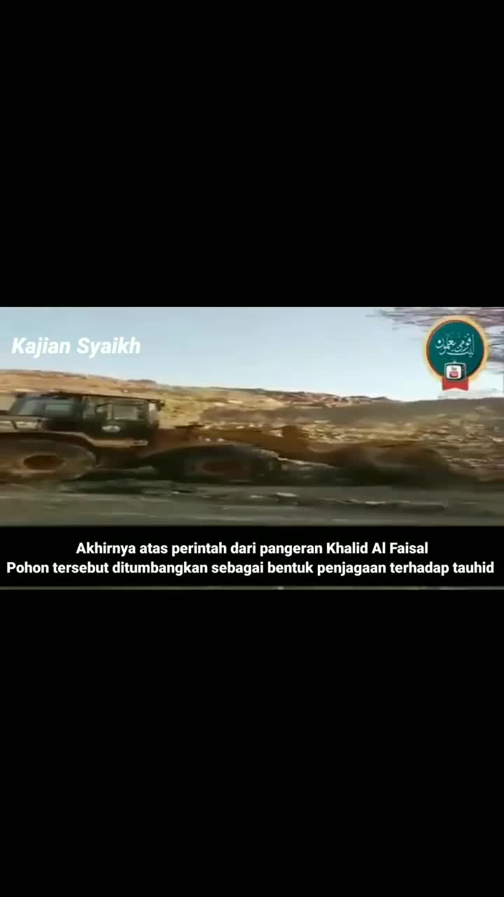 PERBUATAN SESAT SEBAGIAN JAMAAH HAJI YANG BERTABARRUK DAN BERDOA DISISI POHON DI PERKAMPUNGAN BANI SA'AD