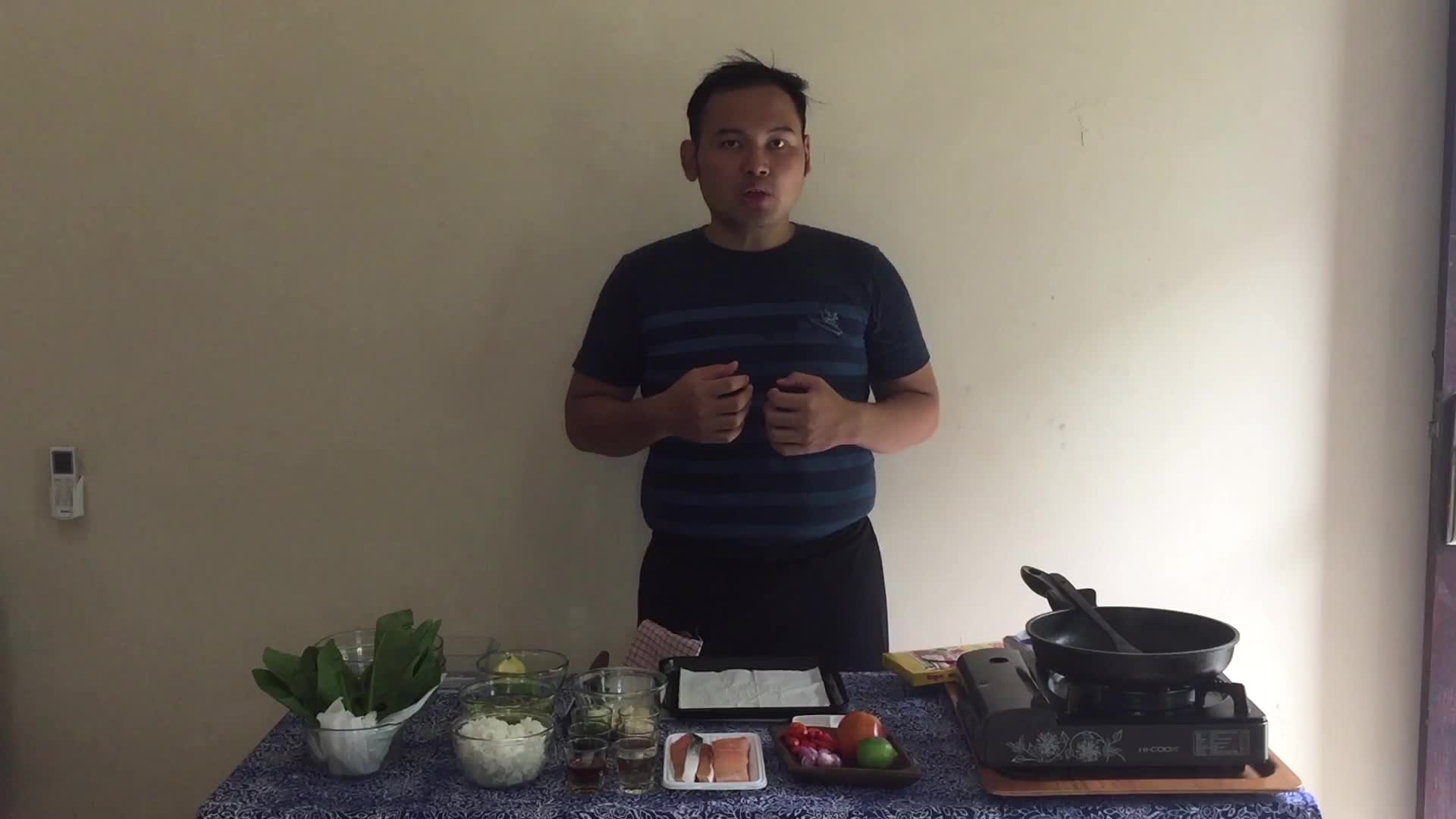 MCI8OA GEMA SUKANA PUTRA SALMON TERIYAKI WITH DABU DABU SAUTED HORENSO AND AVOCADO 24 TAHUN #onlineauditionmci8
