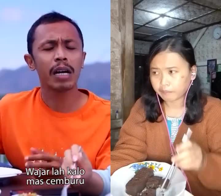 mas Pur cemburu,makan nya yg ada aja 🤭 , nama Teja asal Garut 