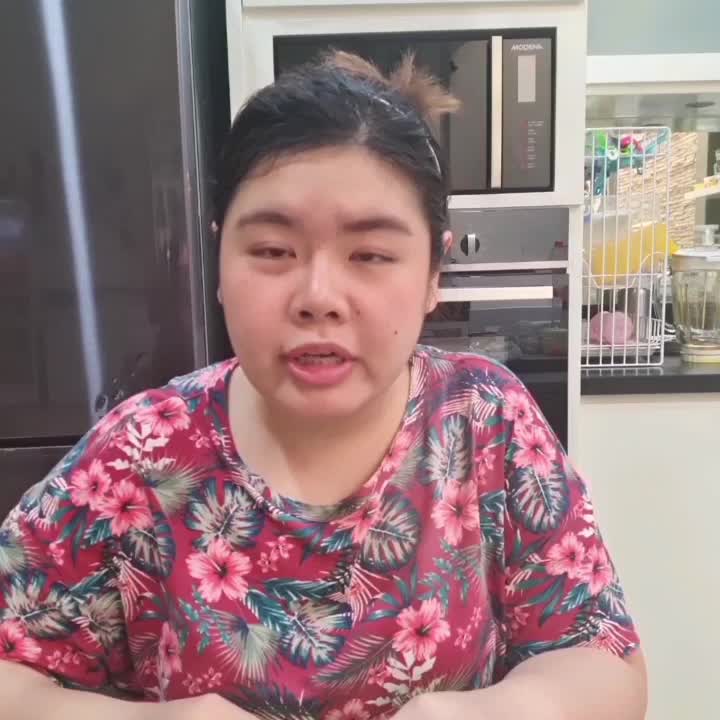 Deconstructed semur daging built as a "Rice Burger"