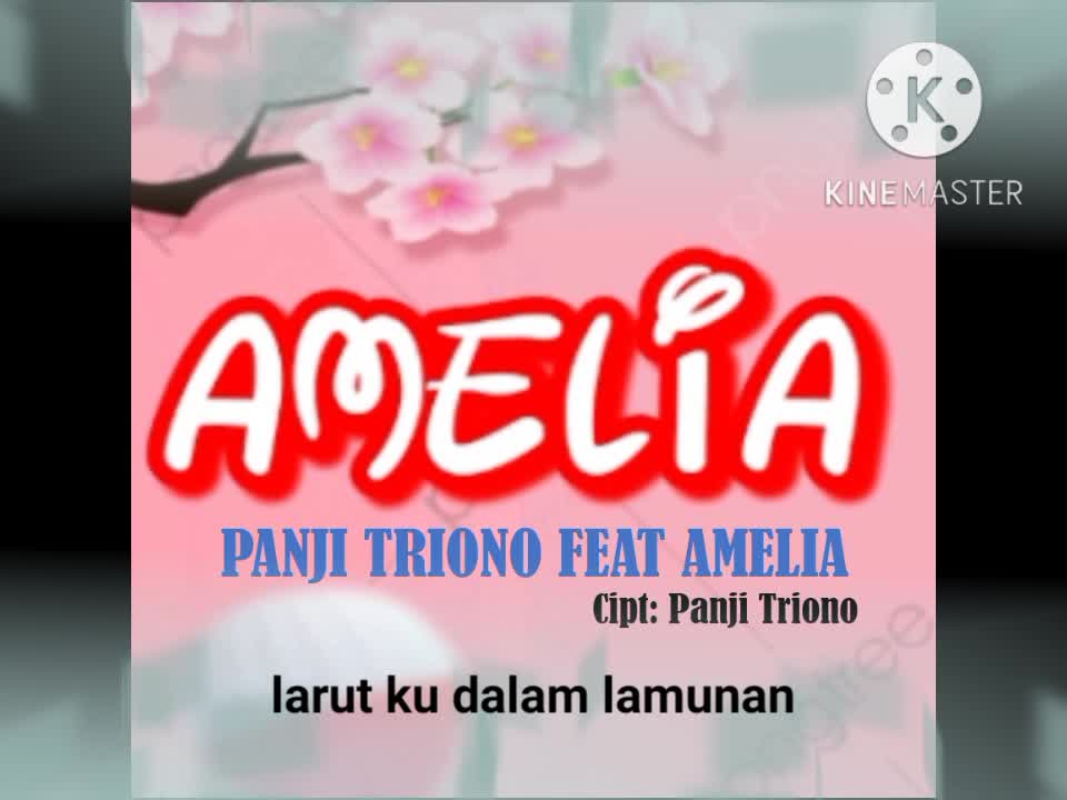 judul lagu Amelia karyaku sendiri, arransmennya sendiri, nyanyi sendiri, semoga menghibur🙏🙏
