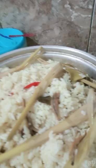 nasi bakar gurih isi ayam suir