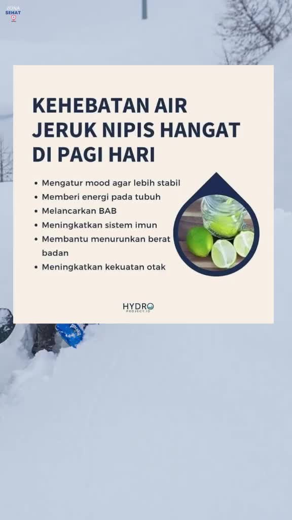 jeruk nipis hangat