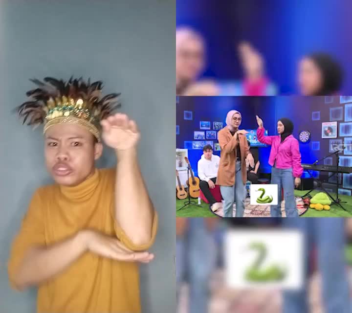EMOTICON DANCE SALMA NABILA VERSI AKU😁