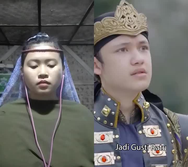 jadi ratu dulu sekejap 🤭