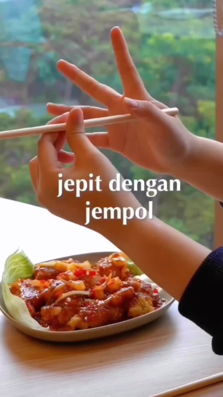 Tips Pegang Benar Sumpit