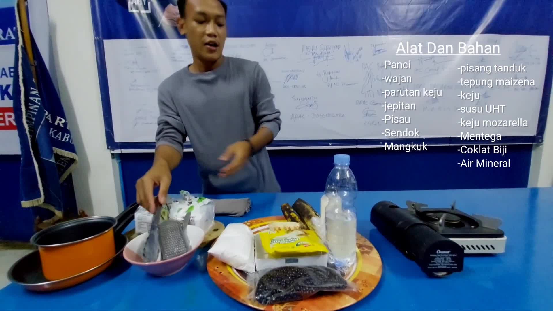 pisang bakar mozzarella saus keju#onleneauditionmci9