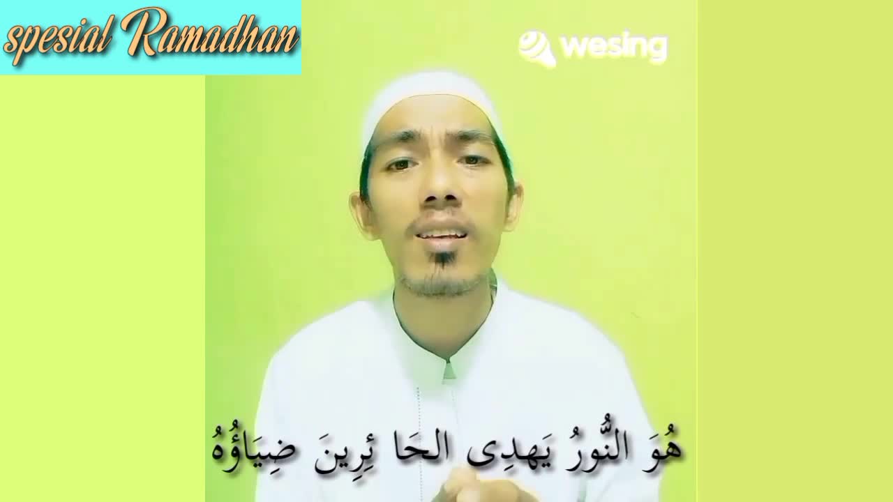 Menyambut Bulan Suci Ramadhan mari kita Bersihkan Hati, jiwa dan raga.  Muhammad Gofur 32th Asal Banyuwangi. #showyourtalent session 2
