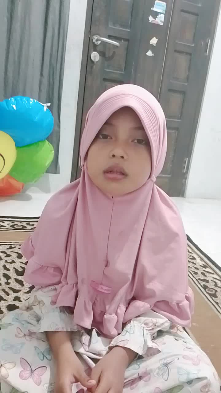 assalamualaikum warahmatullahi wa barokatuh namaku Qonita umur 8th dari Jogja hafalan yg dibaca al anbiya dukung aku ya di hafiz indonesia